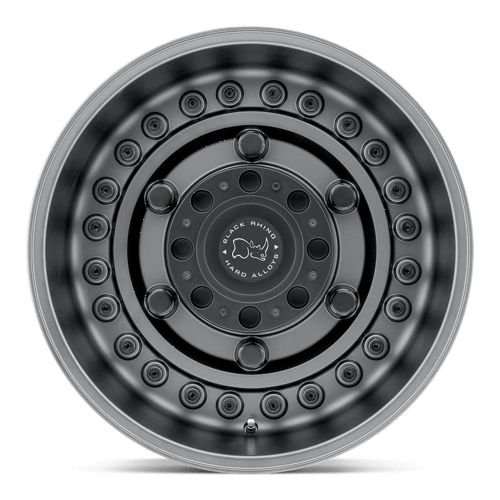 20" Black Rhino Hard Alloys ARMORY GUN BLACK 8X170