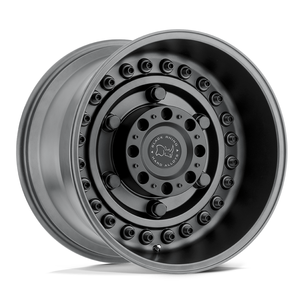 20X12 Black Rhino Hard Alloys ARMORY GUN BLACK 8X170