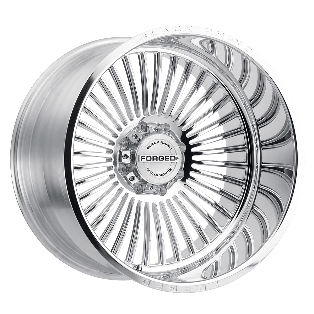 24" Black Rhino Hard Alloys HORUS POLISHED 8X165.1