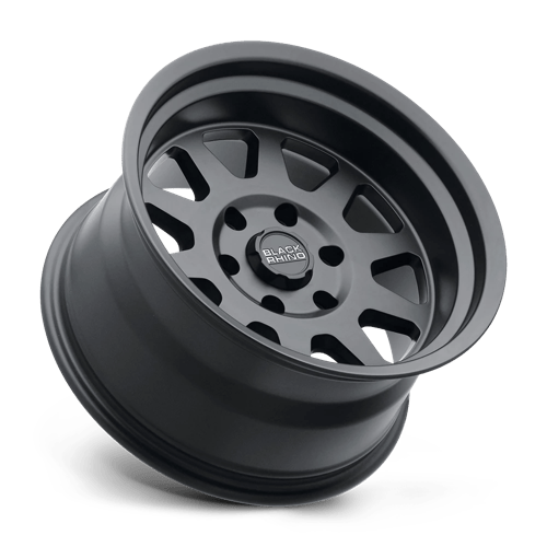 16" Black Rhino Hard Alloys STADIUM MATTE BLACK 5X139.7