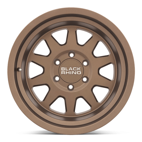 20" Black Rhino Hard Alloys STADIUM MATTE BRONZE 6X139.7