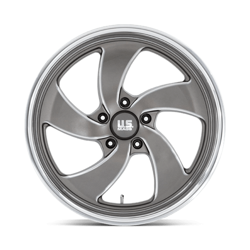 20X9.5 US Mag 1PC U133 DESPERADO ANTHRACITE MILLED DIAM-CUT LIP 5X127