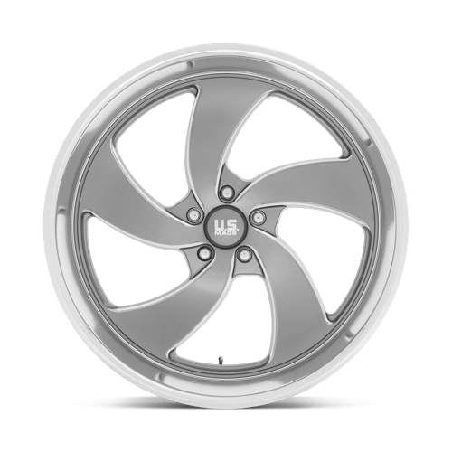 24X10 US Mag 1PC U133 DESPERADO ANTHRACITE MILLED DIAM-CUT LIP 5X127