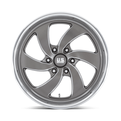 20X8 US Mag 1PC U133 DESPERADO ANTHRACITE MILLED DIAM-CUT LIP 6X139.7