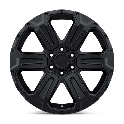 20" Black Rhino Hard Alloys WANAKA MATTE BLACK 6X135