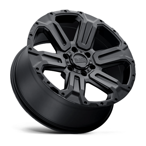 20" Black Rhino Hard Alloys WANAKA MATTE BLACK 6X139.7