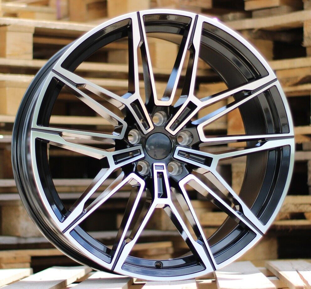 20” Rims - Made to Fit BMW 750i 750i xDrive | OE Style | 2009 2010 2011 2012 2013 2014 2015 20x8.5/9.5 Wheels Brand New