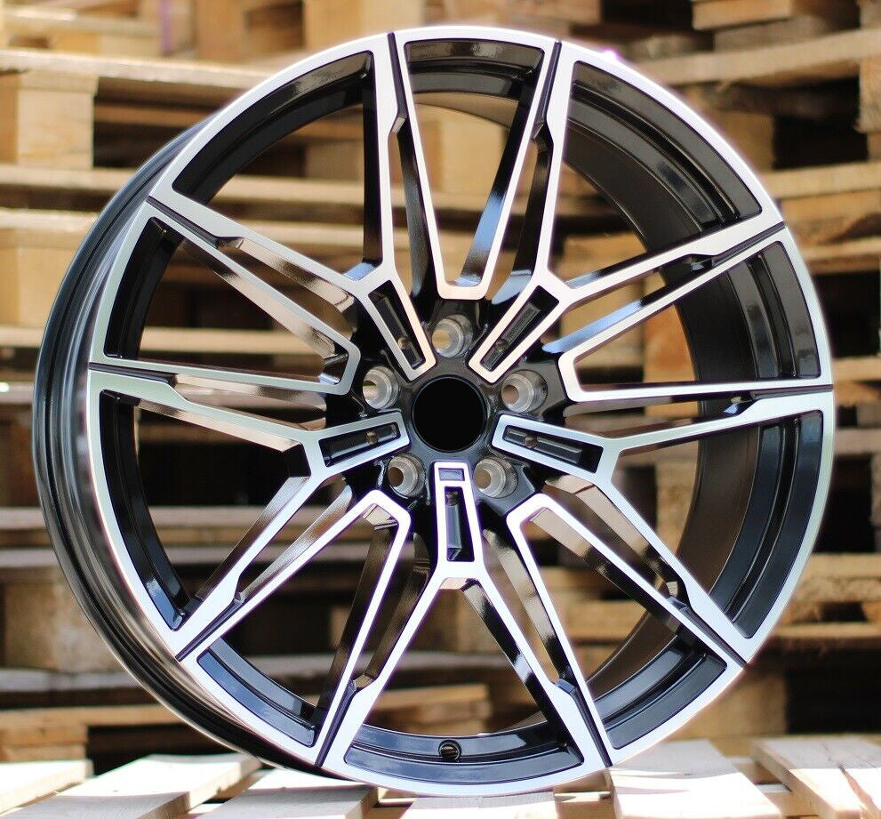 20” Rims - Made to Fit BMW 750i 750i xDrive | OE Style | 2009 2010 2011 2012 2013 2014 2015 20x8.5/9.5 Wheels Brand New