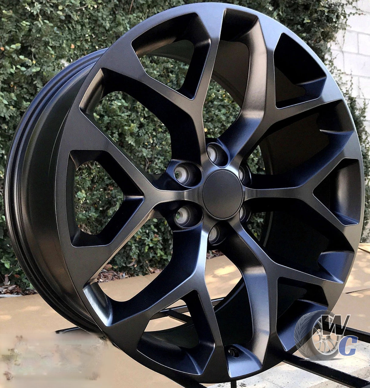 22” Wheels Fit Cadillac Escalade 1999–2026 | OE Style Rims | Satin Black | Set of 4