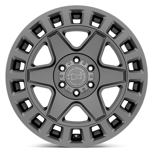 20" Black Rhino Hard Alloys YORK MATTE GUNMETAL 6X139.7