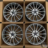 18” Wheels Fit Mercedes-Benz GLE AMG 2015–2026 |  OE Style Rims |  Gunmetal Machined Face |  Set of 4