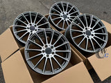 18” Wheels Fit Mercedes-Benz GLE AMG 2015–2026 |  OE Style Rims |  Gunmetal Machined Face |  Set of 4
