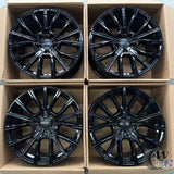19” Wheels Fit BMW 3 Series 2012–2020 |  Factory Style Rims |  Gloss Black |  Staggered Set of 4