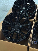 19” Wheels Fit BMW 7 Series 2016–2025 |  Factory Style Rims |  Gloss Black |  Staggered Set of 4