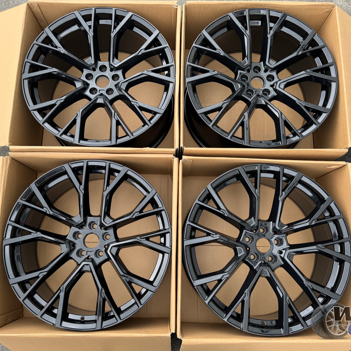 22” Rims – Made to Fit BMW X5 sDrive35i, X5 35iX, 40iX, 45eX, 50i/M50iX ...