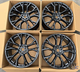 22” Wheels Fit BMW X7 2019–2026 |  Factory Style Rims |  Gloss Black |  Staggered Set of 4