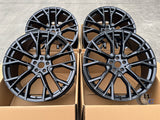 22” Wheels Fit BMW X7 2019–2026 |  Factory Style Rims |  Gloss Black |  Staggered Set of 4