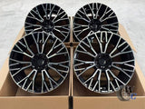 20” Wheels Fit BMW X5 2019–2025 |  Factory Style Rims |  Gloss Black Machined Face |  Staggered Set of 4