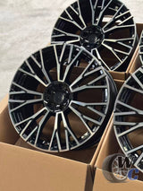 20” Wheels Fit BMW X5 2019–2025 |  Factory Style Rims |  Gloss Black Machined Face |  Staggered Set of 4