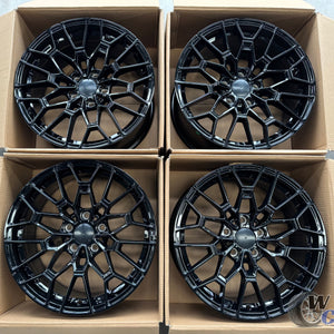 18” Wheels Fit BMW 6 Series 2018–2020 |  Factory Style Rims |  Gloss Black |  Set of 4