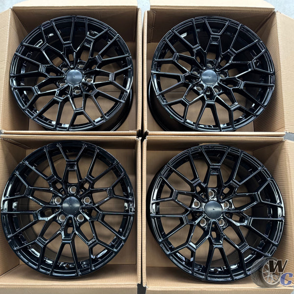 18” Wheels Fit BMW 3 Series 2019–2025 |  Factory Style Rims |  Gloss Black |  Set of 4