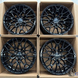 18” Wheels Fit BMW 4 Series 2014–2020 |  Factory Style Rims |  Gloss Black |  Set of 4