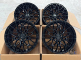 18” Wheels Fit BMW 3 Series 2012–2020 |  Factory Style Rims |  Gloss Black |  Set of 4