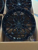 19” Wheels Fit BMW 5 Series 2011–2017 |  Factory Style Rims |  Gloss Black |  Staggered Set of 4