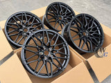 19” Wheels Fit BMW X3 2019–2025 |  Factory Style Rims |  Gloss Black |  Staggered Set of 4