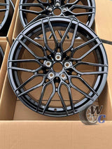 19” Wheels Fit BMW X3 2019–2025 |  Factory Style Rims |  Gloss Black |  Staggered Set of 4