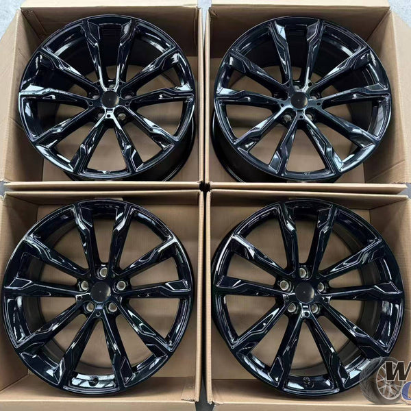 20” Wheels Fit BMW 3 Series 2019–2025 |  Factory Style Rims |  Gloss Black |  Staggered Set of 4