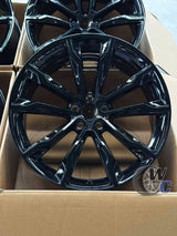 20” Wheels Fit BMW X4 2019–2025 |  Factory Style Rims |  Gloss Black |  Staggered Set of 4