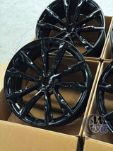 20” Wheels Fit BMW X3 2019–2025 |  Factory Style Rims |  Gloss Black |  Staggered Set of 4