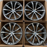 20” Wheels Fit BMW X3 2019–2025 |  Factory Style Rims |  Gunmetal Machine Face |  Set of 4