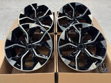 20” Wheels Fit Audi Q3 2019–2025 |  OE Style Rims |  Gloss Black Machine Face |  Set of 4