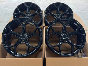 19” Wheels Fit Audi Q3 2019–2025 |  OE Style Rims |  Gloss Black |  Set of 4