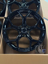 19” Wheels Fit Audi Q3 2019–2025 |  OE Style Rims |  Gloss Black |  Set of 4