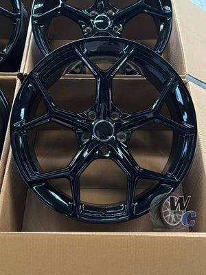 19” Wheels Fit Audi Q3 2019–2025 |  OE Style Rims |  Gloss Black |  Set of 4