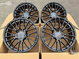 20” Wheels Fit Porsche Cayenne 2011–2026 |  OE Style Rims |  Gloss Black |  Staggered Set of 4