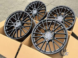 21” Wheels Fit Porsche Cayenne 2003–2025 |  OE Style Rims |  Gloss Black |  Staggered Set of 4