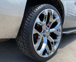 20” Rims – Made to Fit GMC Sierra 1500 | OE Style | 2007 2008 2009 2010 2011 2012 2013 2014 2015 2016 2017 2018 2019 2020 2021 2022 2023 2024 2025 20x9 Wheels Brand New – Model 13