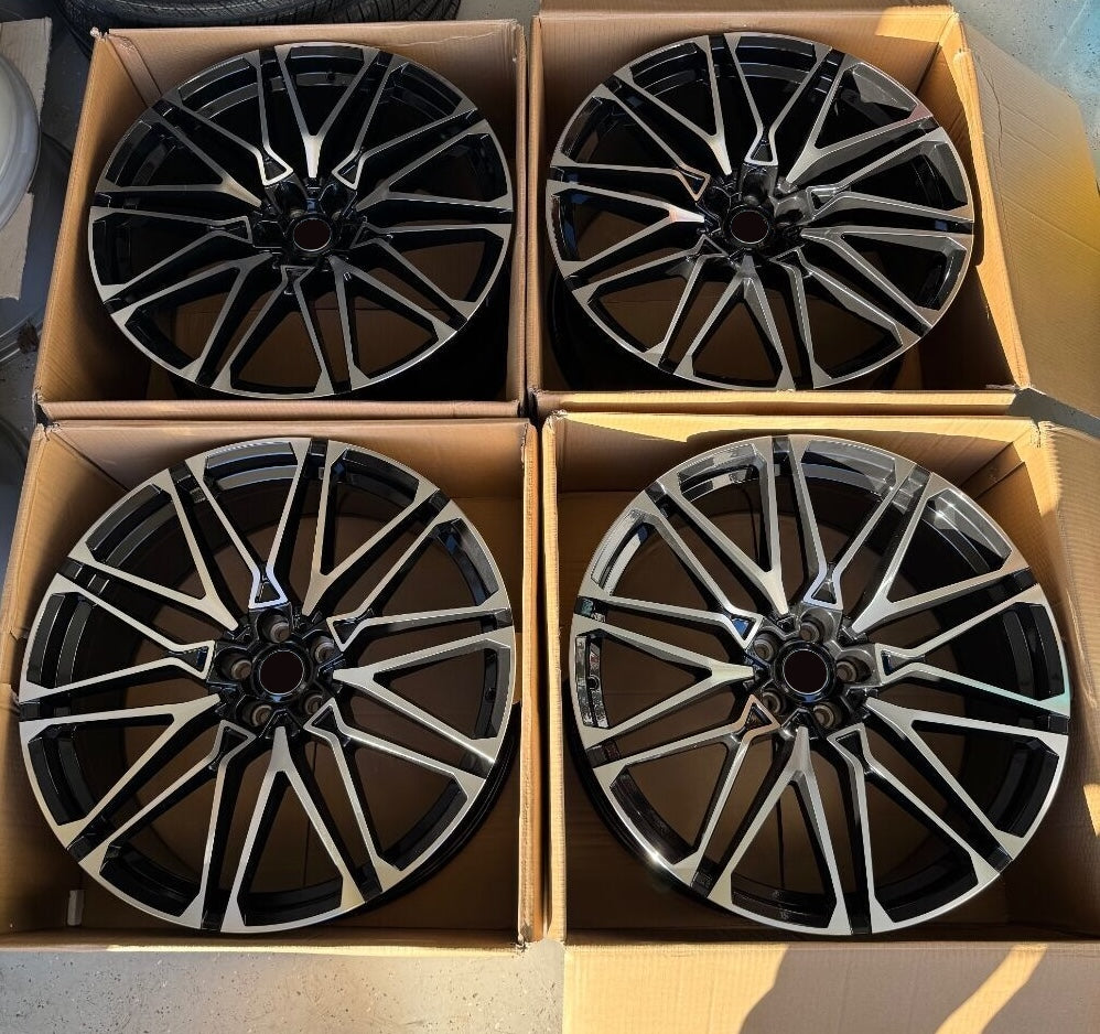 19” Rims - Made to Fit BMW 528i 528i xDrive | OE Style | 2011 2012 2013 2014 2015 2016 19x8.5/9.5 Wheels Brand New