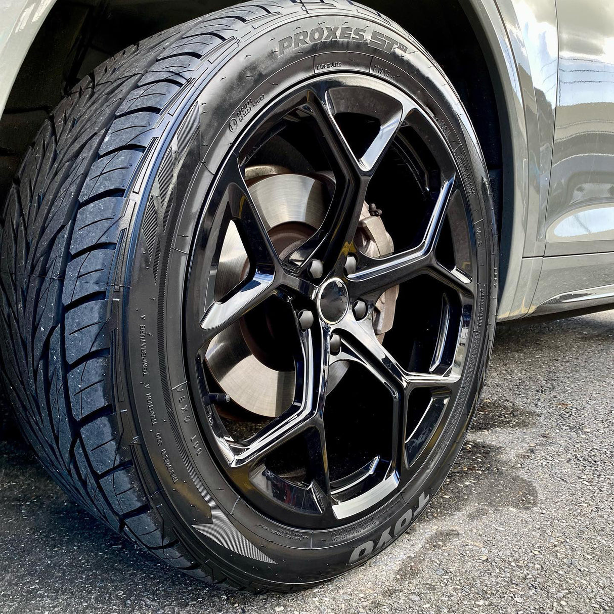 19” Wheels Fit Audi Q5 2009–2025 |  OE Style Rims |  Gloss Black |  Set of 4