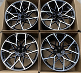 20” Rims - Made to Fit BMW 740i, 740i xDrive, 745e, 745e xDrive, 750i, 750i xDrive, 760i, M760i | OE Style | 2020 2021 2022 2023 2024 2025 2026 | 20x8.5/9.5 Wheels Brand New - Model 47