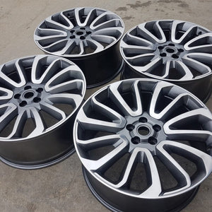 24” Rims - Made to Fit Range Rover Sport | OE Style | 2012 2013 2014 2015 2016 2017 2018 2019 2020 2021 2022 2023 2024 2025 | 24x10 Wheels Brand New - Model 52