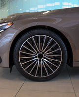 19” Wheels Fit Mercedes-Benz E-Class AMG 2013–2025 |  OE Style Rims |  Gloss Black Machined Face |  Staggered Set of 4