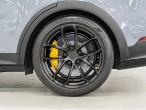 22” Wheels Fit Porsche Cayenne 2020–2025 |  OE Style Rims |  Matte Black |  Staggered Set of 4