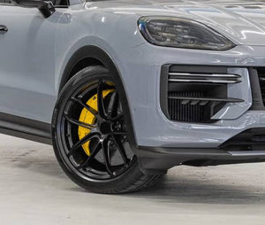 22” Wheels Fit Porsche Cayenne 2020–2025 |  OE Style Rims |  Matte Black |  Staggered Set of 4