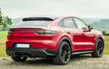 22” Wheels Fit Porsche Cayenne 2020–2025 |  OE Style Rims |  Matte Black |  Staggered Set of 4