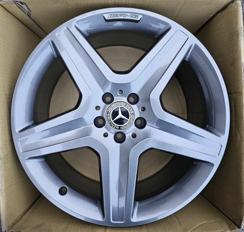 20” Mercedes-Benz GLE 53 AMG Rims 2018 2019 2020 2021 2022 2023 2024 2025 2026 OEM Original Wheels 20x9 Silver with Machine Face